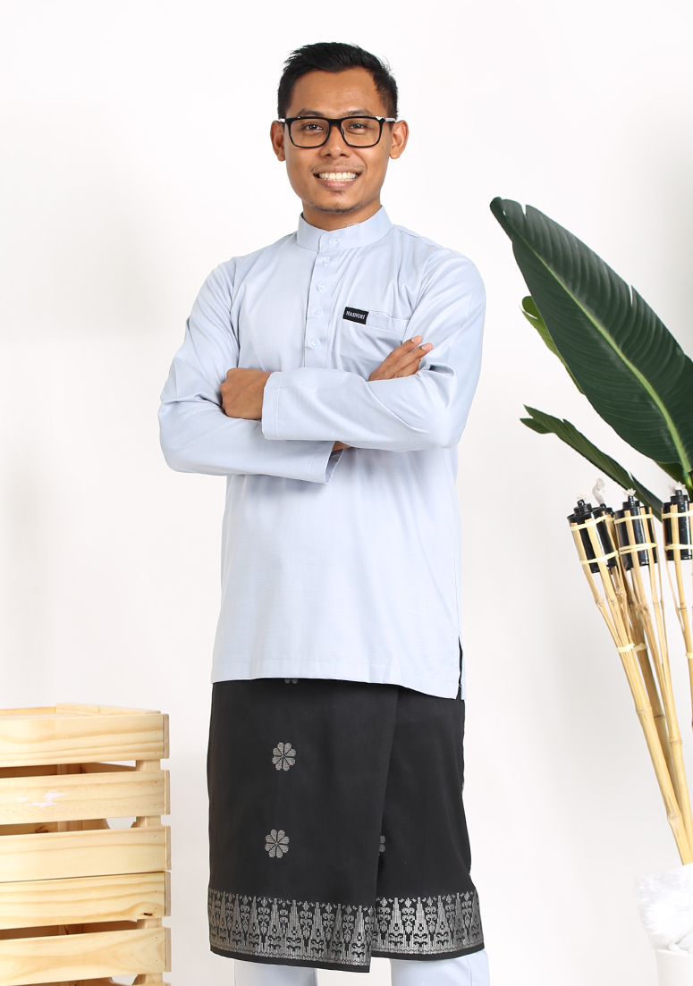 Baju Melayu Haqiem - Baby Blue