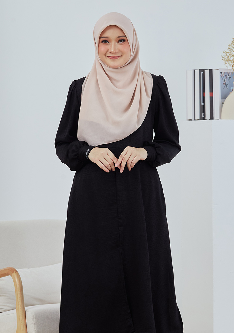 Suit Puteri Zakiya - Black