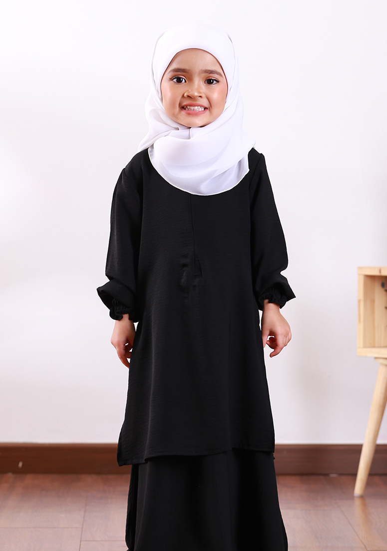 PO Kurung Princess Helena Kids - Black
