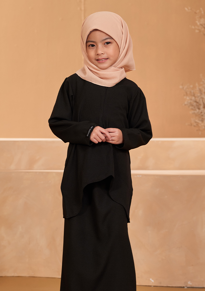 Kurung Aween Kids - Black
