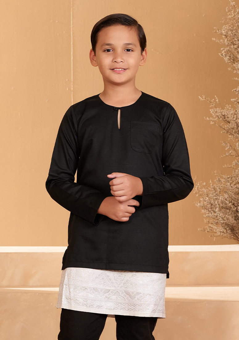 Kurta Zayn Kids - Black