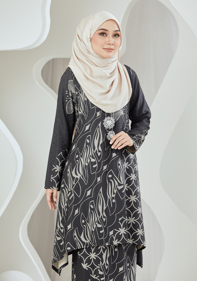 Kurung Puspa - Black
