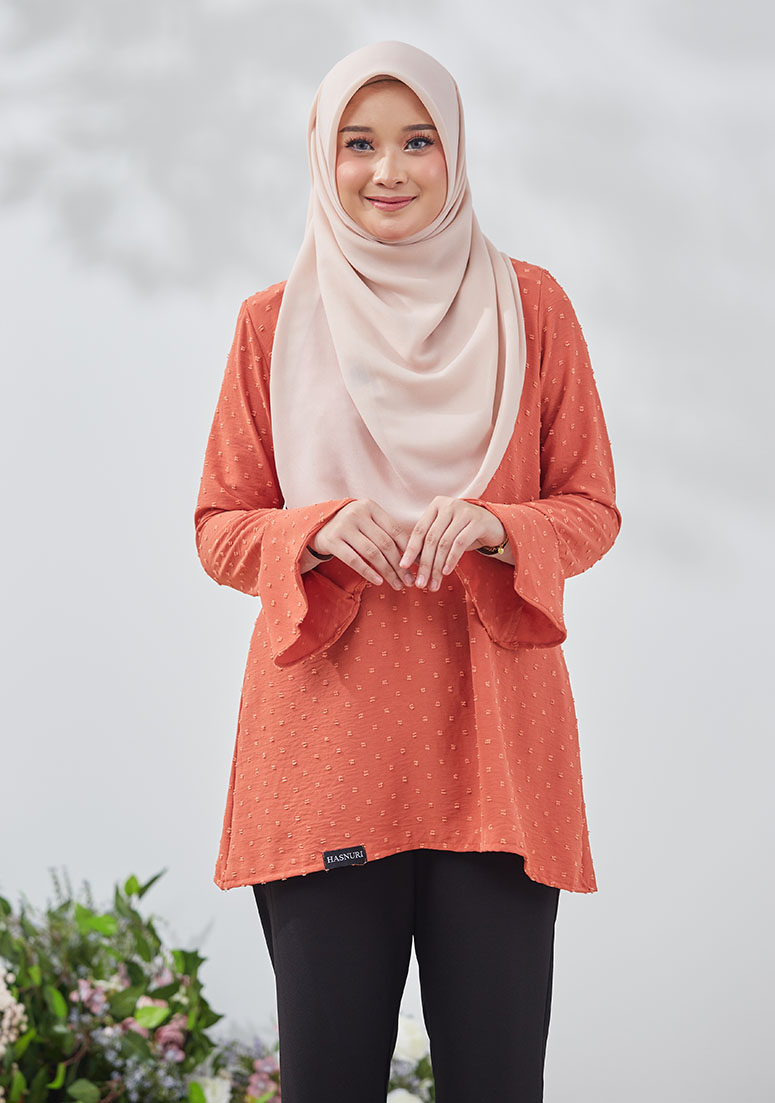 Blouse Echa - Dusty Orange