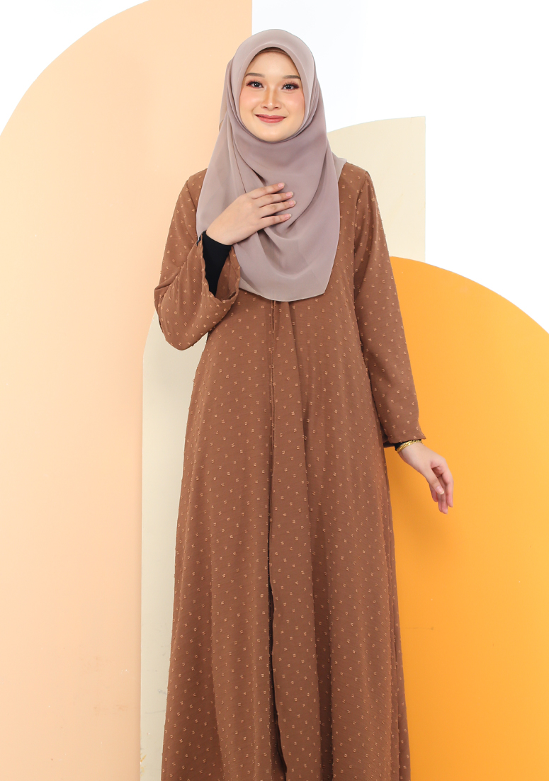 Jubah Jameela - Brown