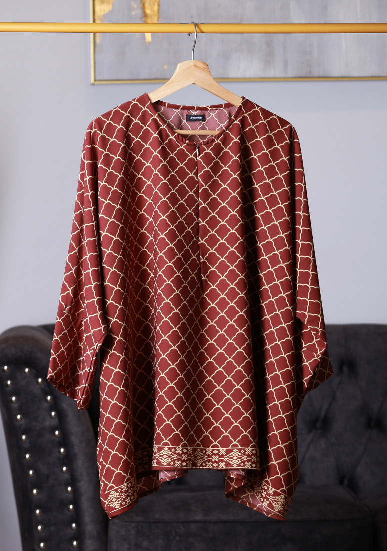 Blouse Sara V5 - Burgundy