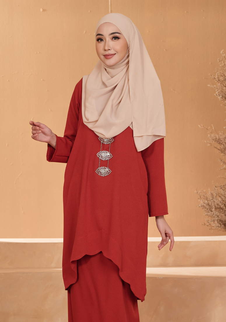 Kurung Aween - Burnt Orange