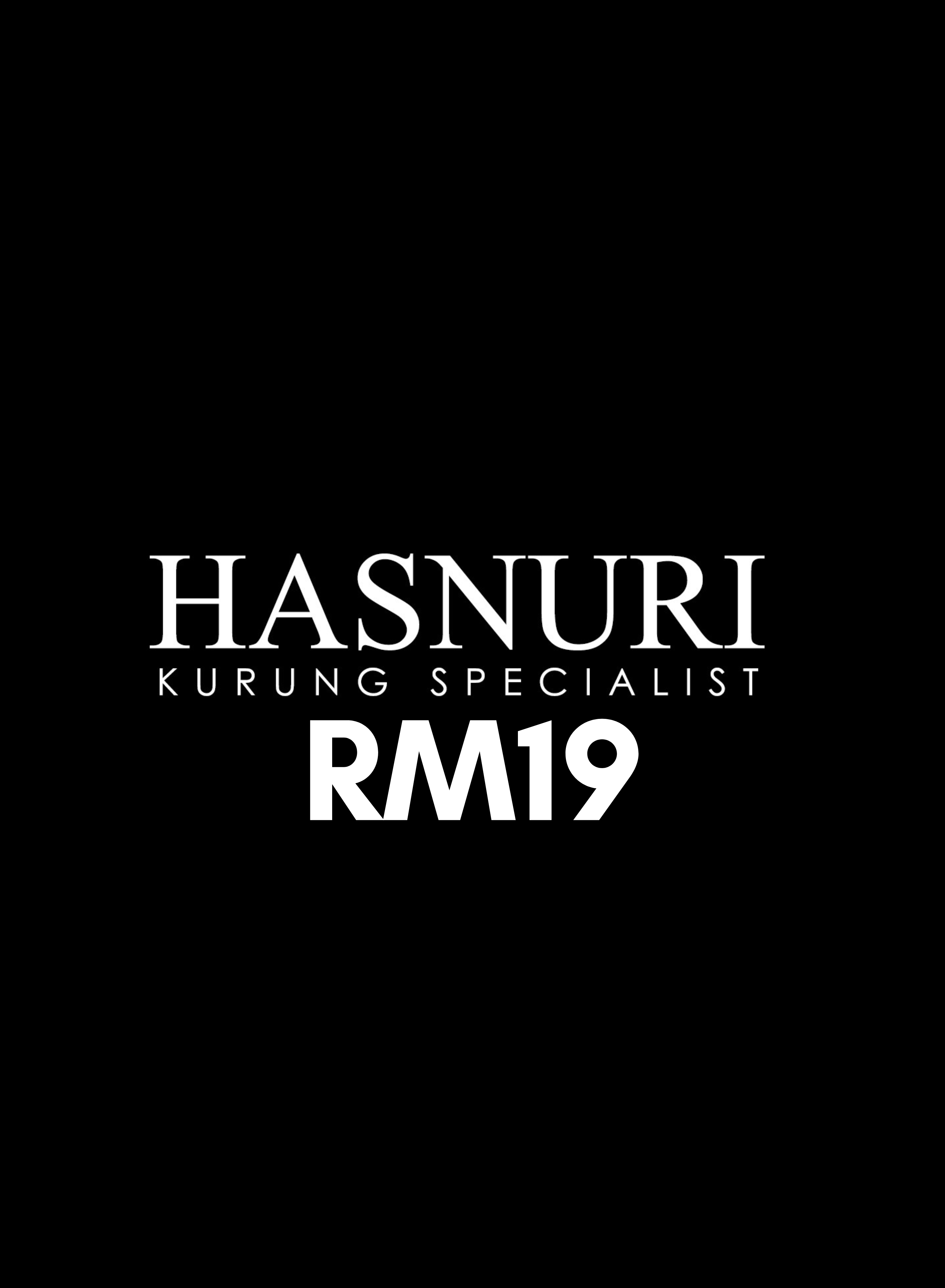 PRODUK HASNURI RM19