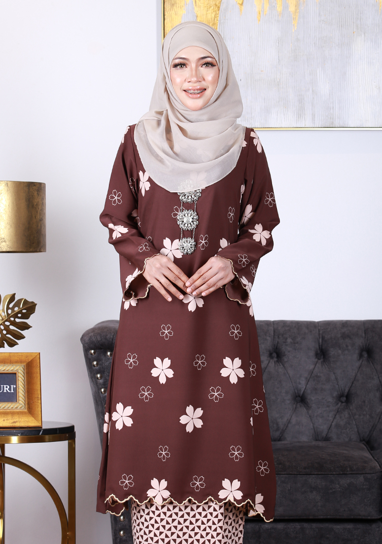 Kurung Dang Ayu - Dark Choc