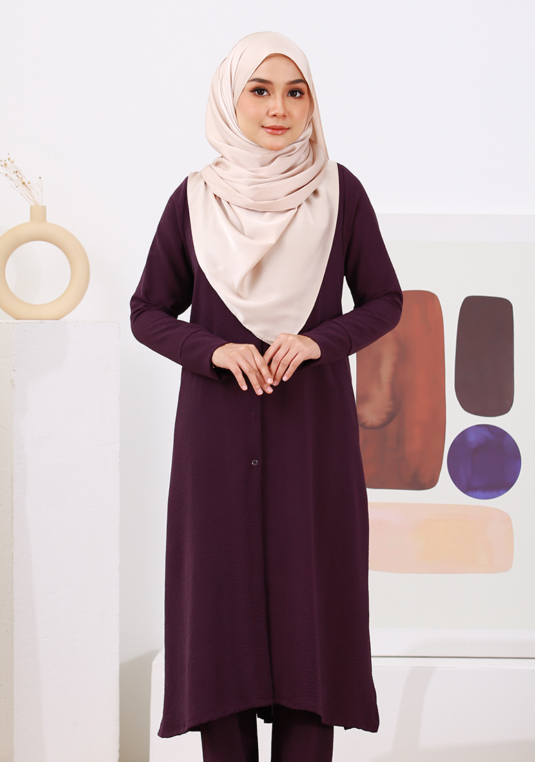 Suit Liyana - Dark Purple
