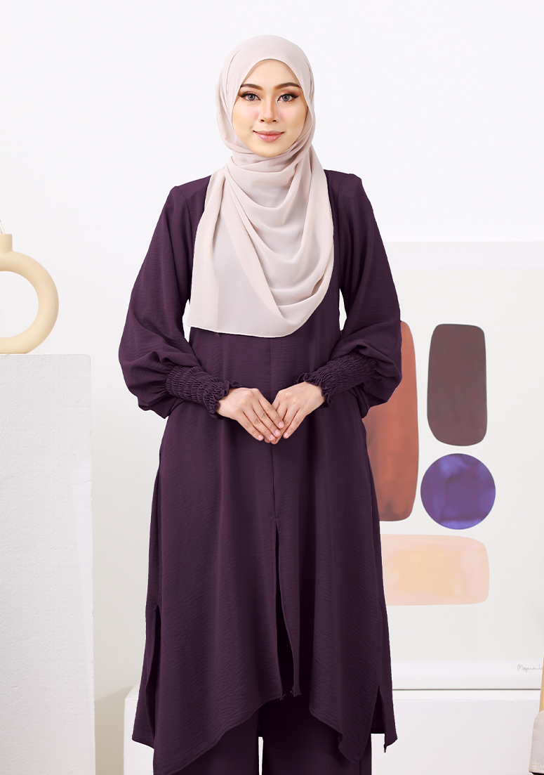 Suit Zayani - Dark Purple