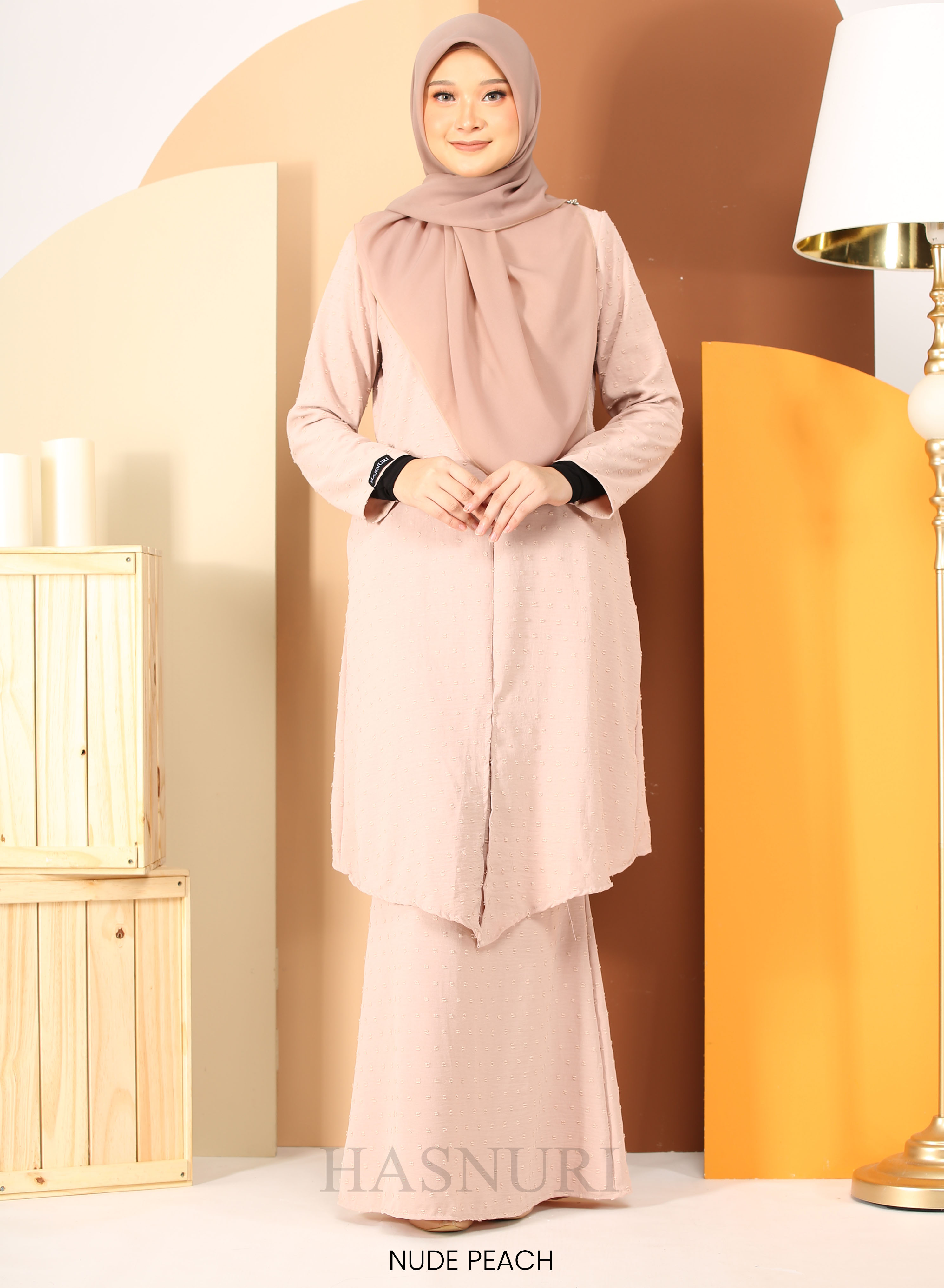 Kurung Dayana - Nude Peach