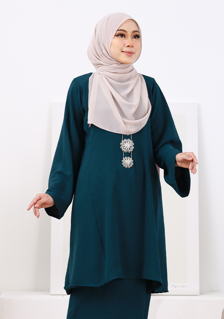 Kurung Nur Zaleha - Deep Green