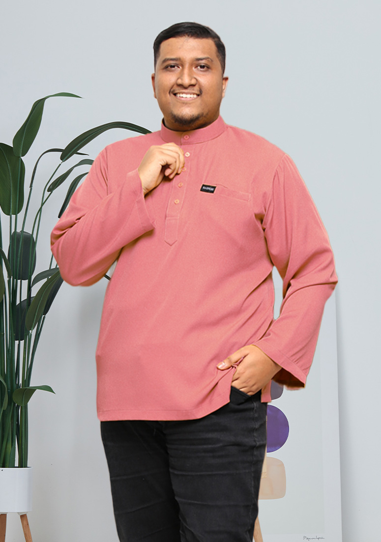 Kurta Wafiy Plus Size - Dusty Green