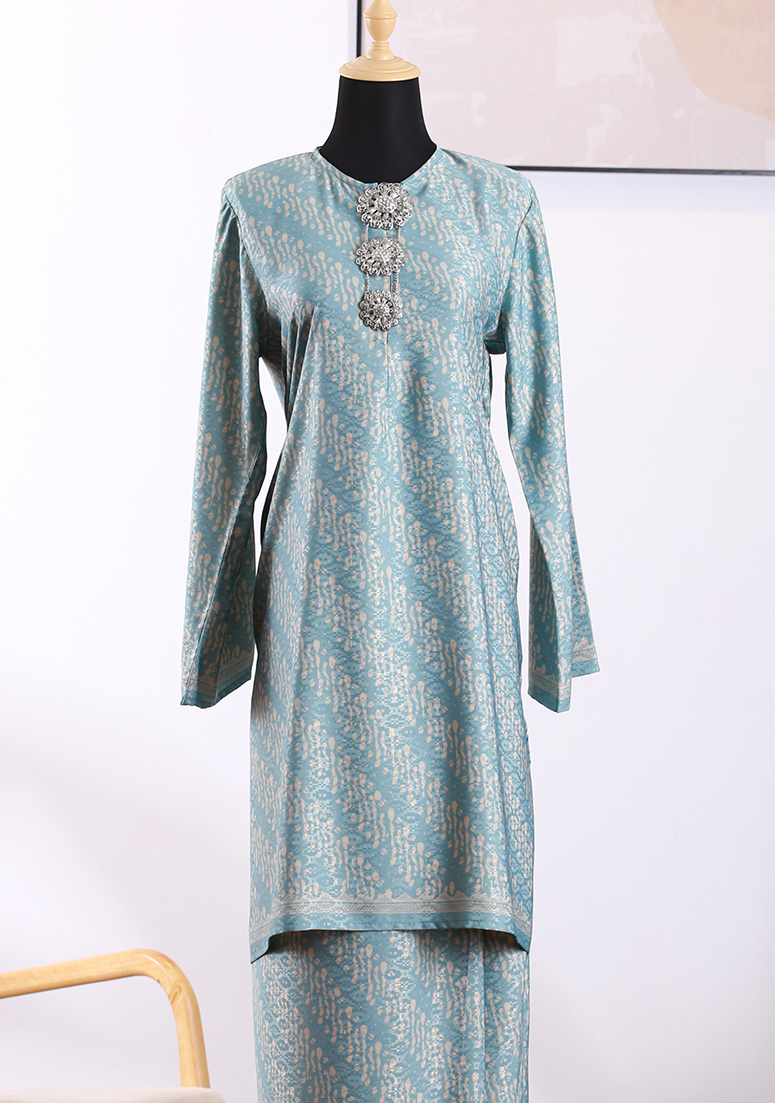 Kurung Intansari V2 - Dusty Blue