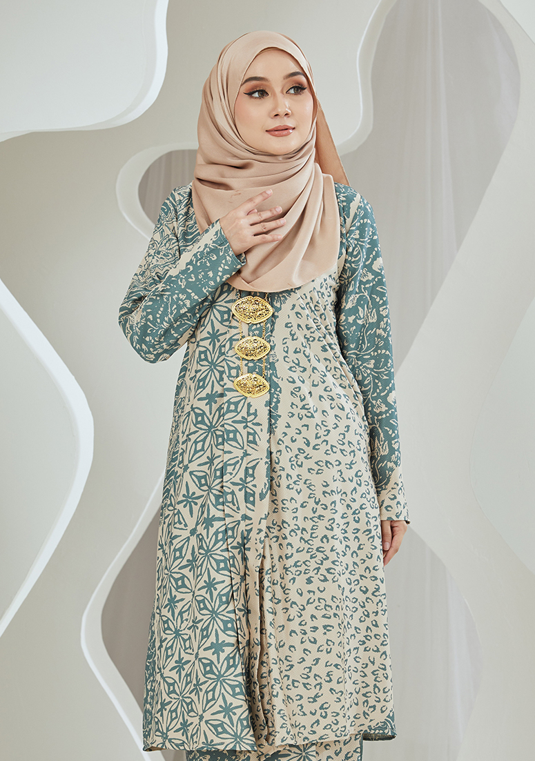 Kebaya Amirah - Dusty Green