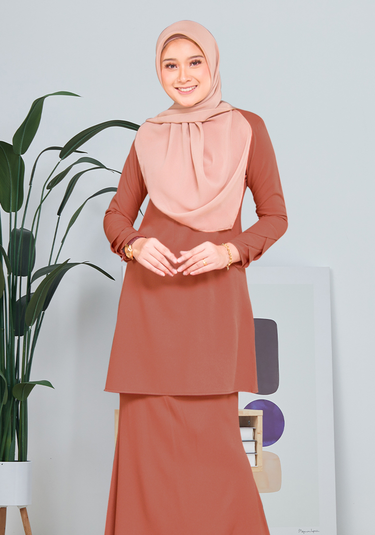Kurung Lily - Dusty Orange