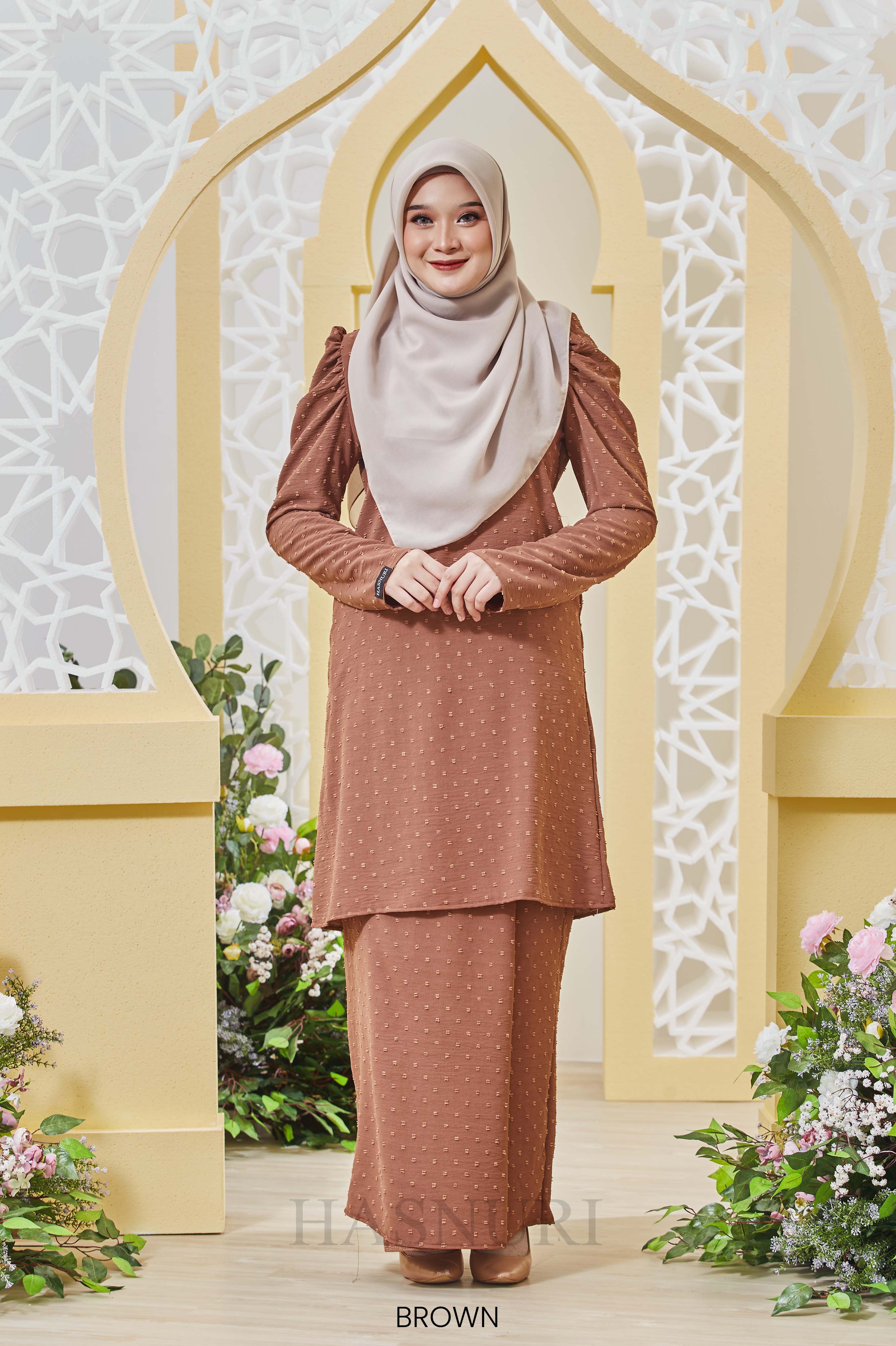 Kurung Elyssa - Brown