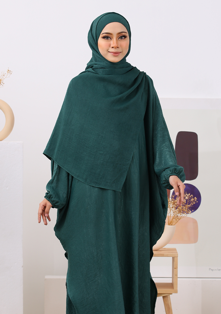 Suit Puteri Rasyida - Emerald Green