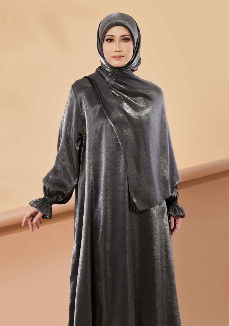 Abaya Saraa - Galaxy Black