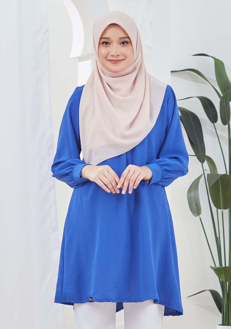 Blouse Nur Daiyan - Royal Blue