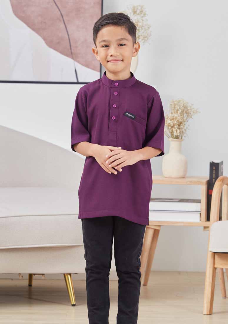 Kurta Danish Kids - Purple
