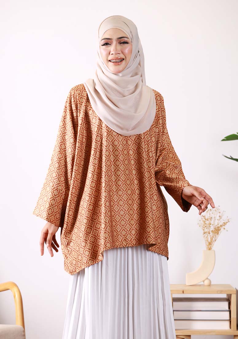 Blouse Sara V4 - Golden Brown