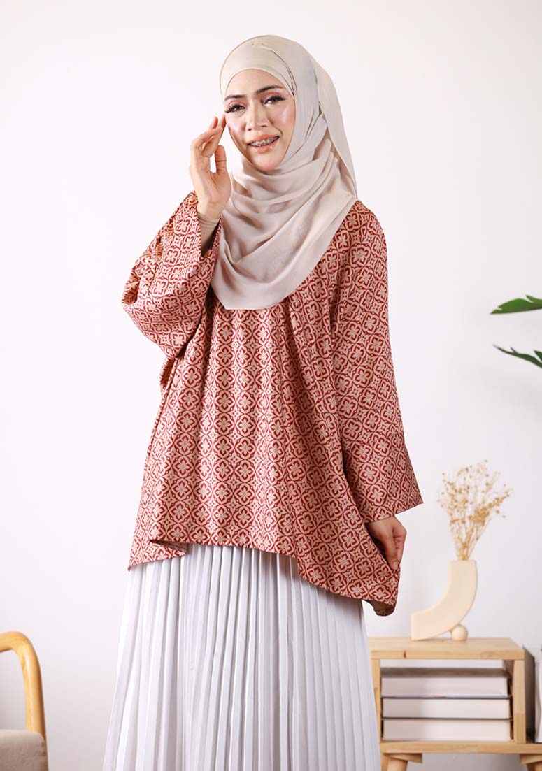 Blouse Sara V4 - Maroon
