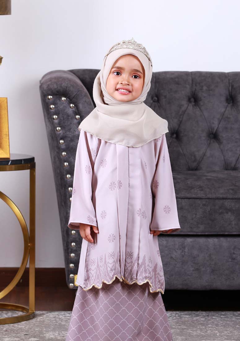 Kebaya Dang Laila Kids - Dusty Purple