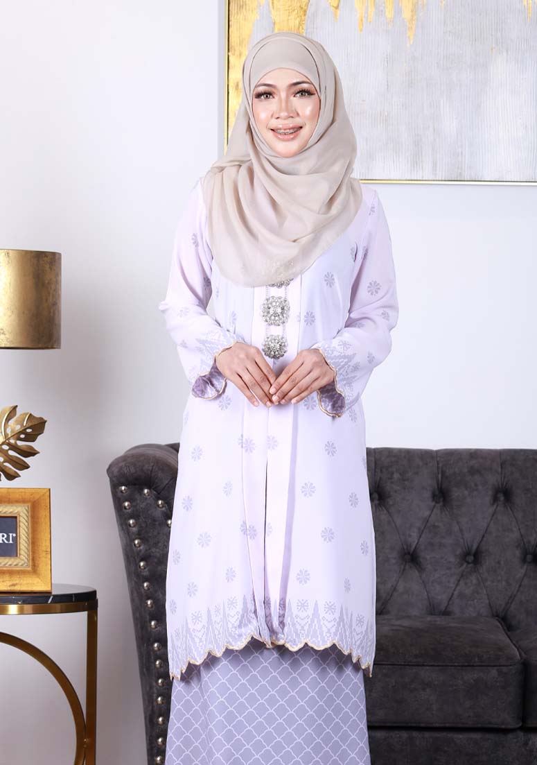 Kebaya Dang Laila - Lilac Purple