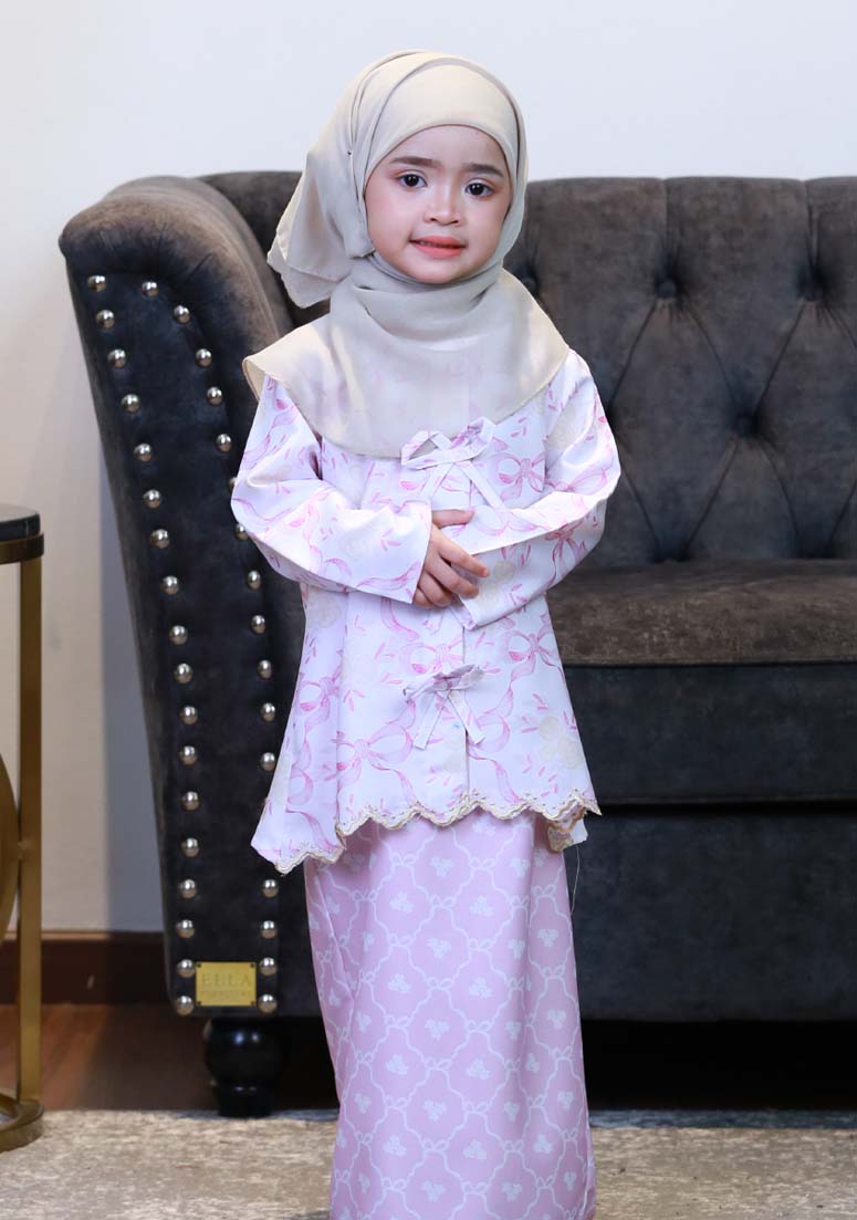 Kurung Dang Ara Kids 3.0 - Light Pink
