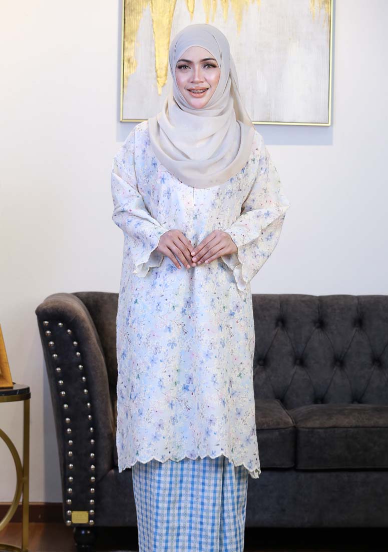 Kurung Dang Seri 2.0 - Ash Blue