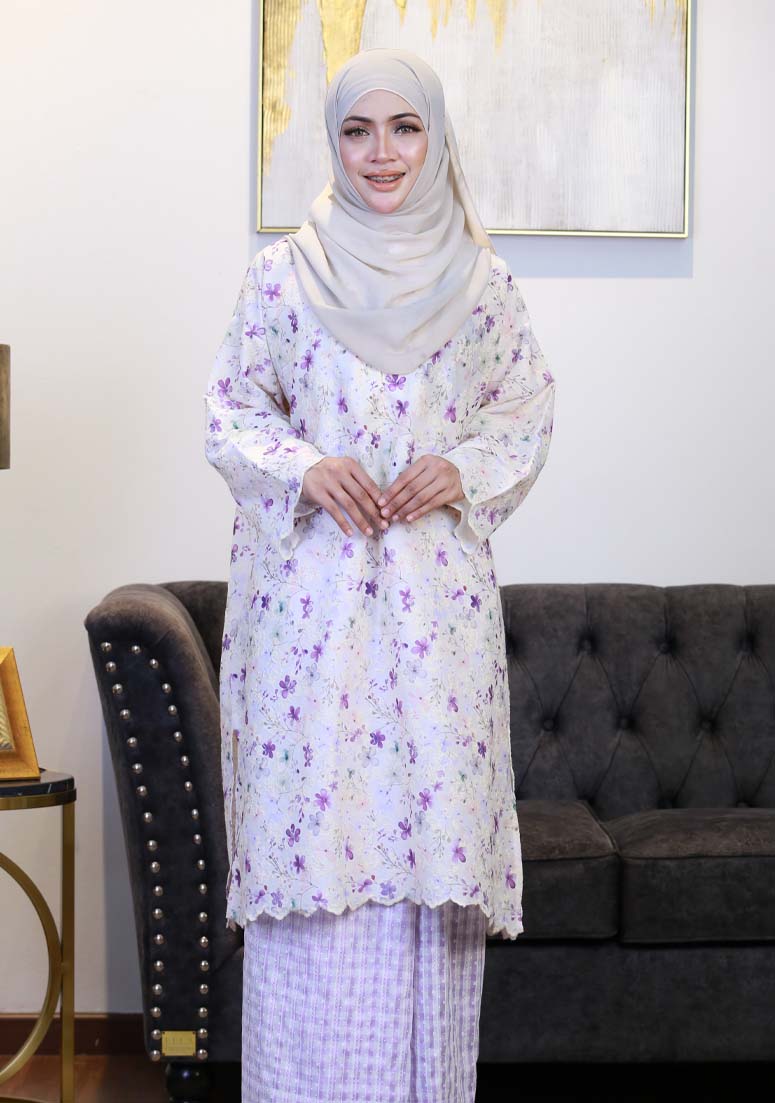 Kurung Dang Seri 2.0 - Lilac Purple