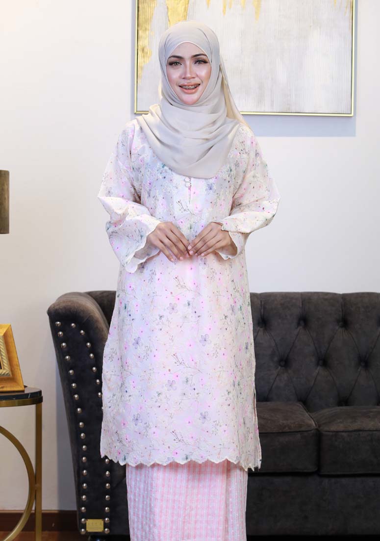 Kurung Dang Seri 2.0 - Soft Pink