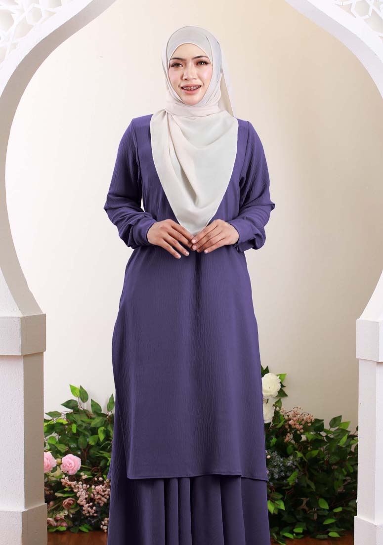 PO Kurung Princess Helena - Blueberry