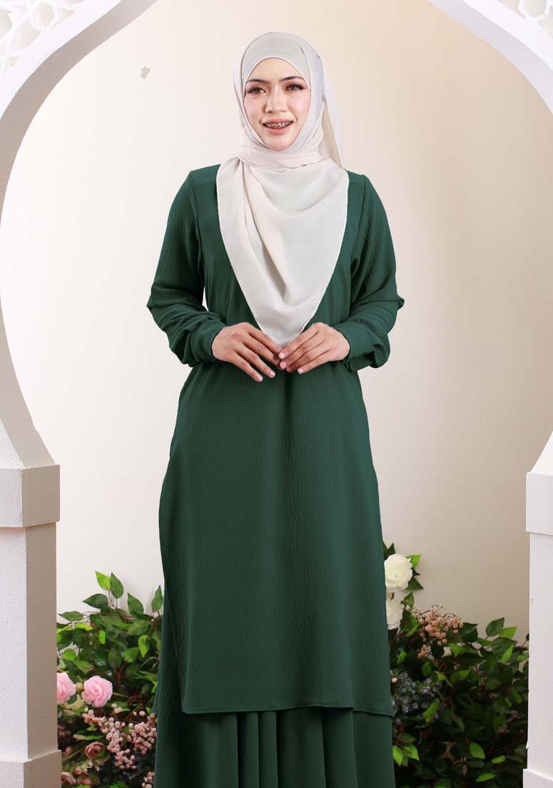 Kurung Princess Helena - Emerald Green
