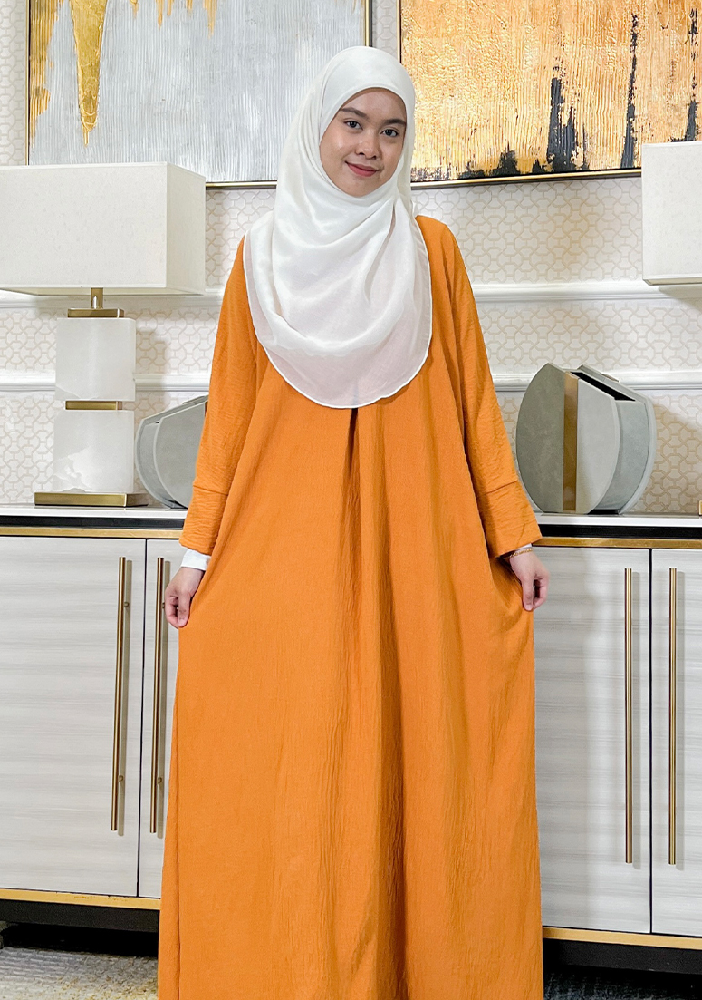 Dress Muslimah P18 - Honey Mustard