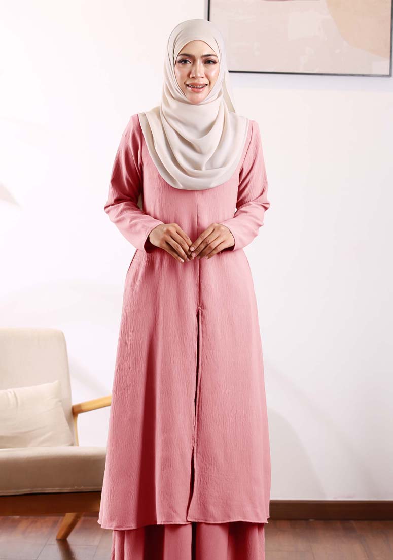 Kurung Princess Siti - Sweet Pink