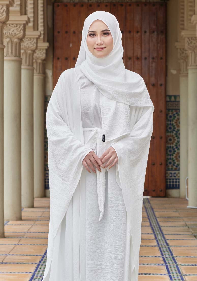 Abaya Asyalliee - Off White