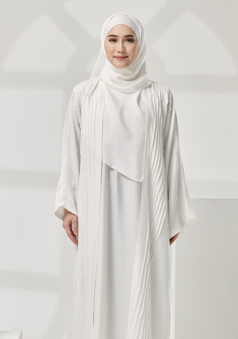 Abaya Hafsaa - Off White
