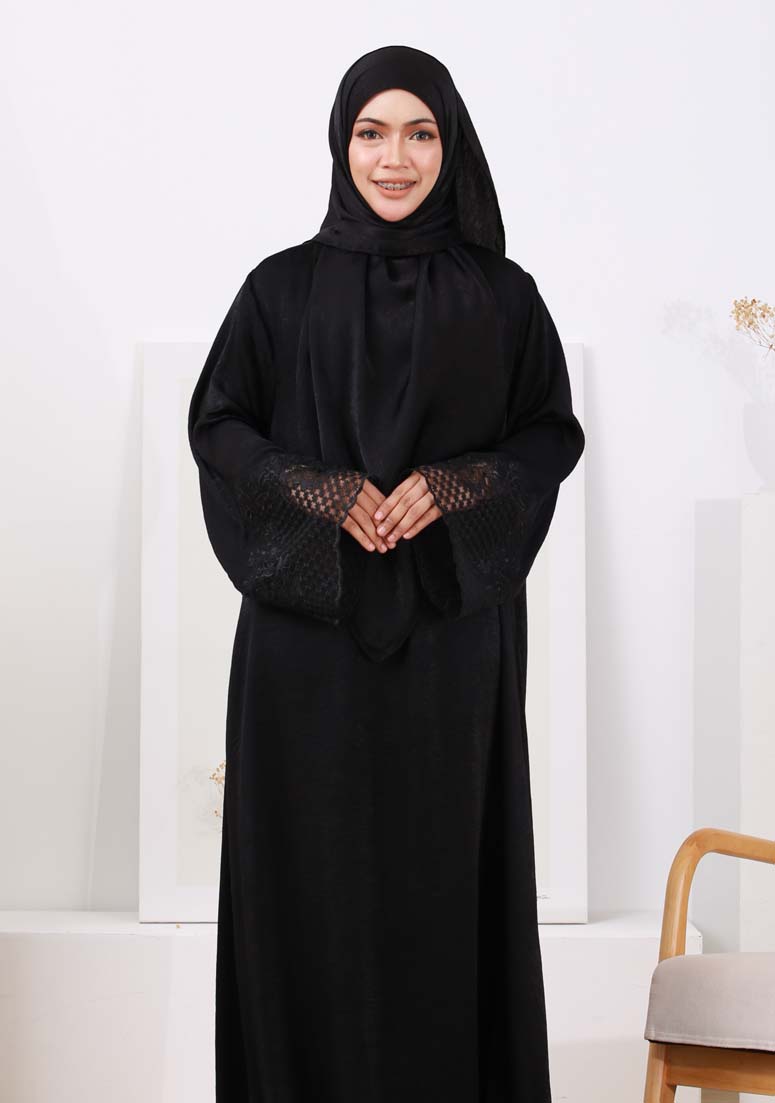 Abaya Puteri - Black