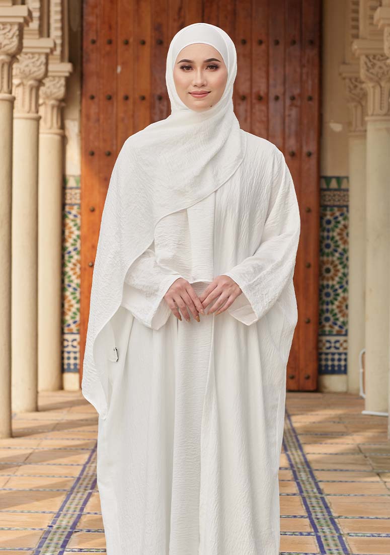 Abaya Syasya - Off White