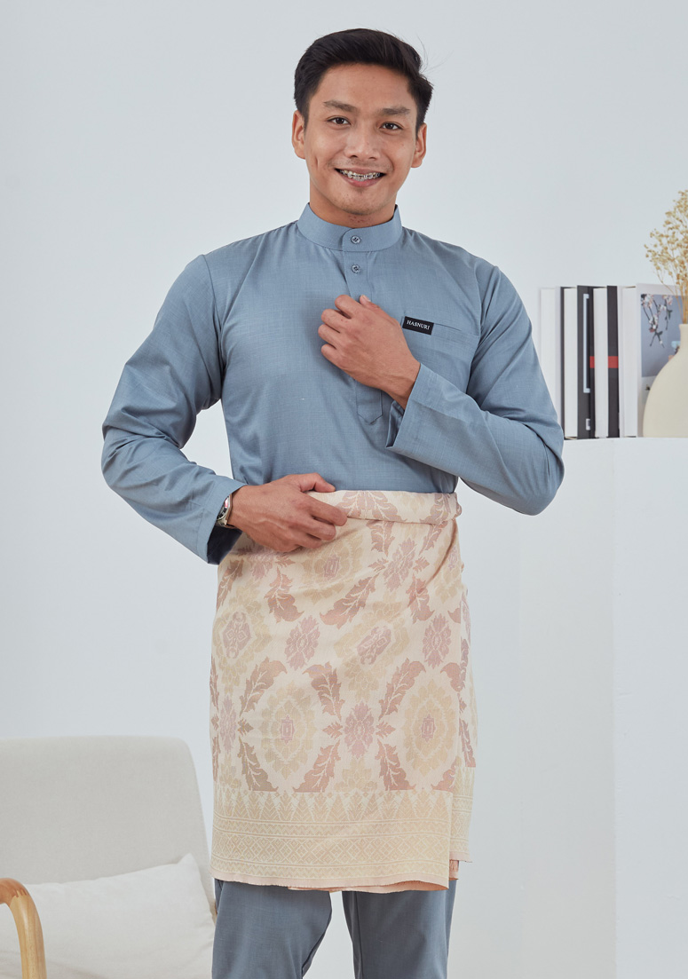 Baju Melayu Asyraf - Turkish Blue