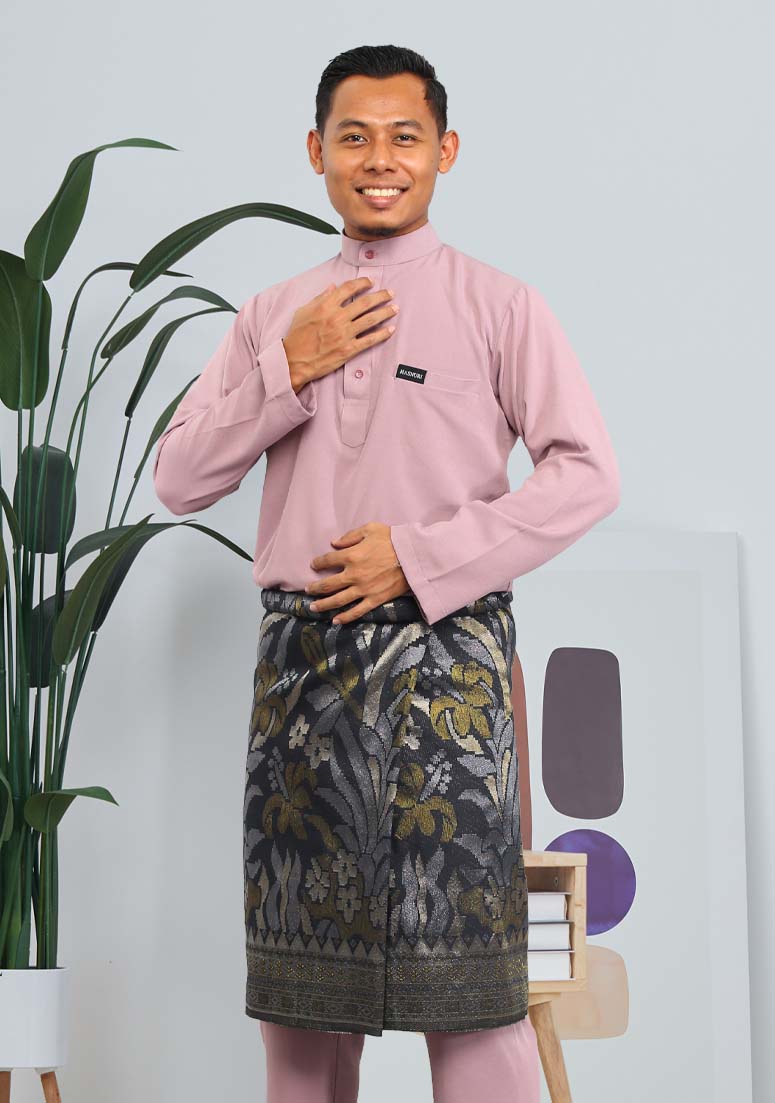 Baju Melayu Hasif - Dusty Mauve