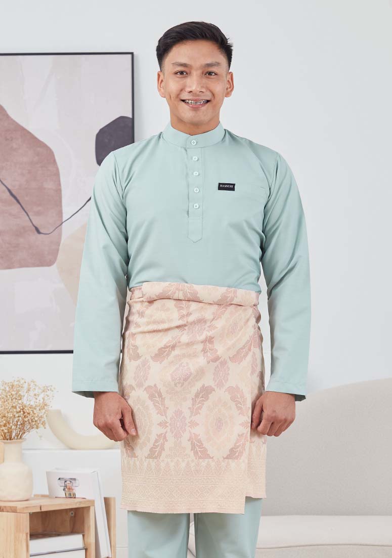 Baju Melayu Hayder - Mint Green