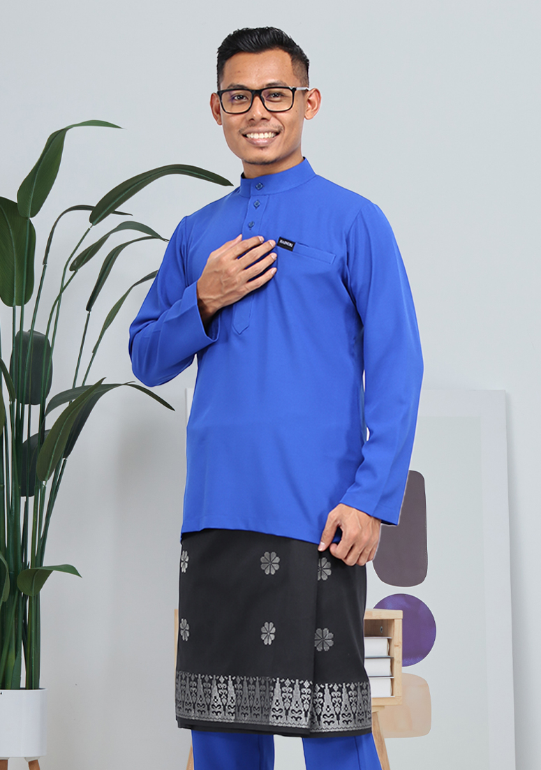 Baju Melayu Jebat - Royal Blue