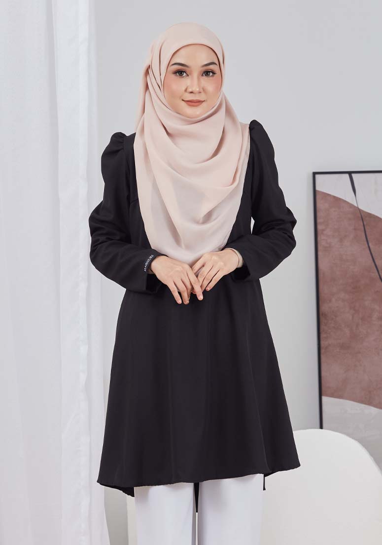 Blouse Daniya Labuh - Black