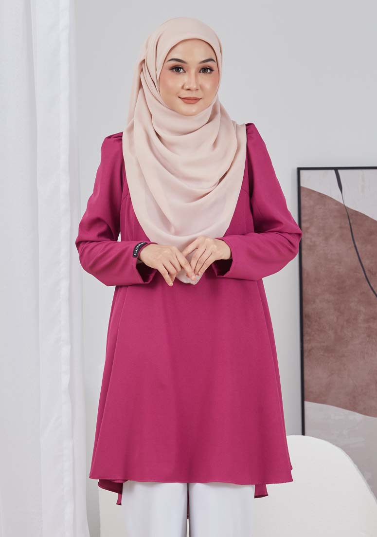 Blouse Daniya Labuh - Magenta