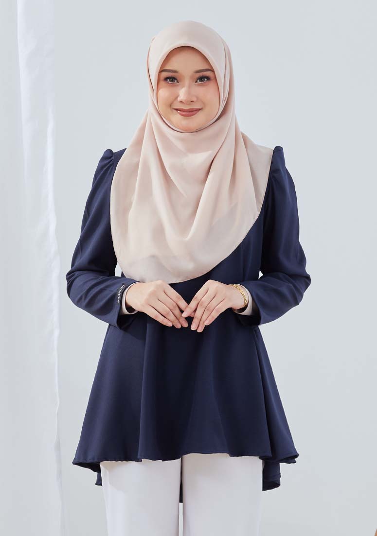 Blouse Daniya - Navy Blue