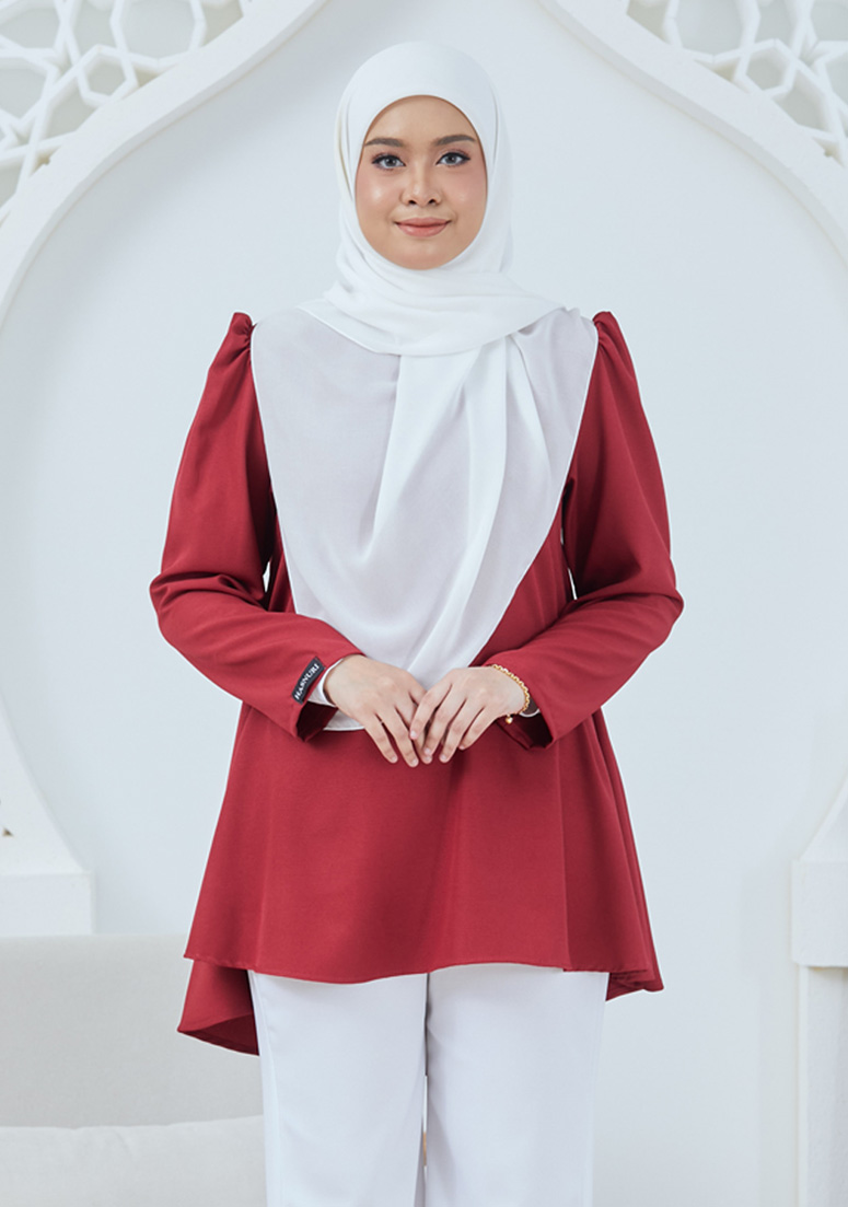 Blouse Daniya - Maroon