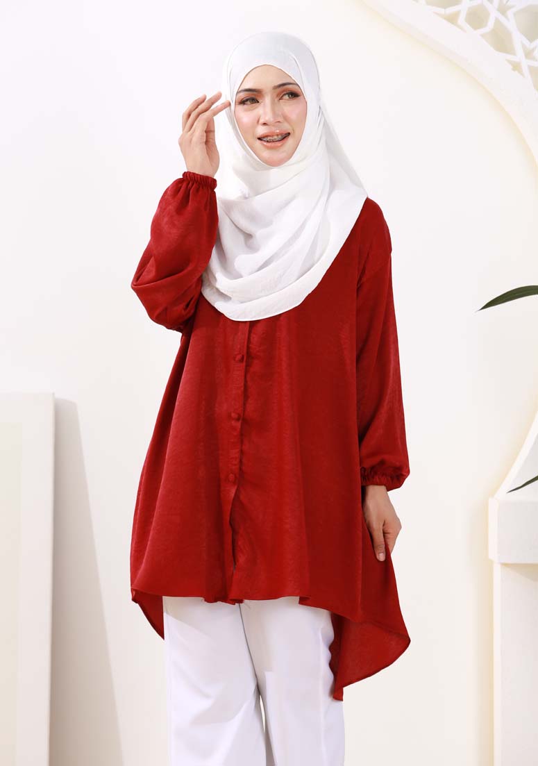 Blouse Kalila - Maroon